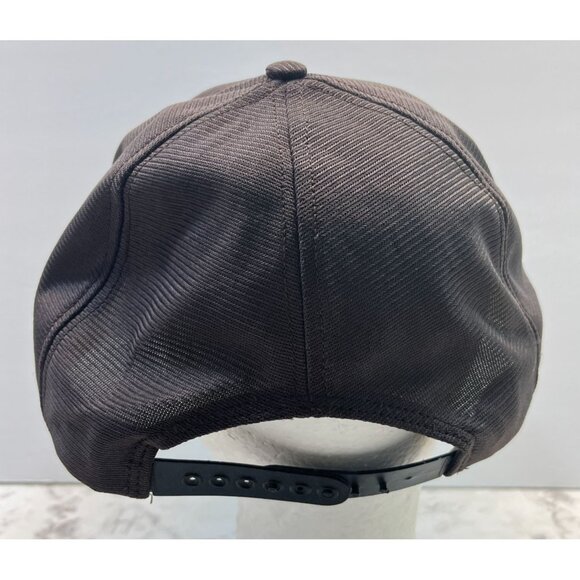 Burwick Oilfield Services 80s Snapback Hat Brown Baseball Cap Distressed Vtg - Picture 2 of 11